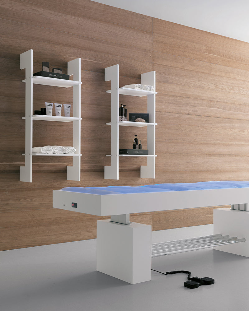 Akeba - Weißes Verkaufsregal